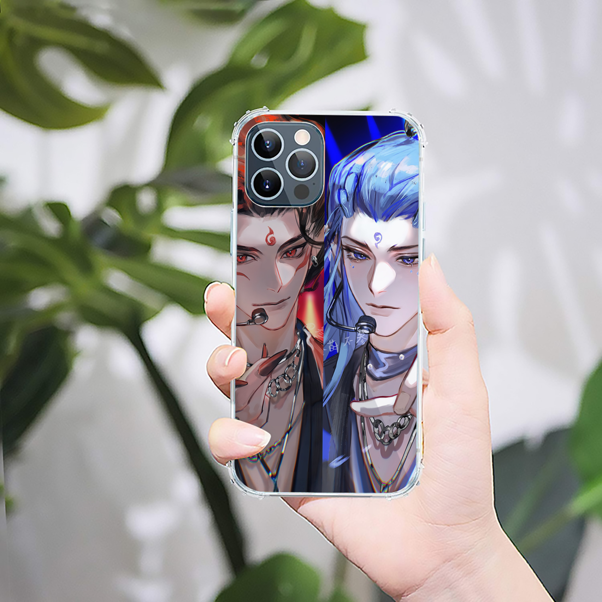 （画像用） Ne Zha 2 ナタ 魔童の大暴れ 【iPhone 12シリーズ対応】透明スマホケース（クリアソフトケース）